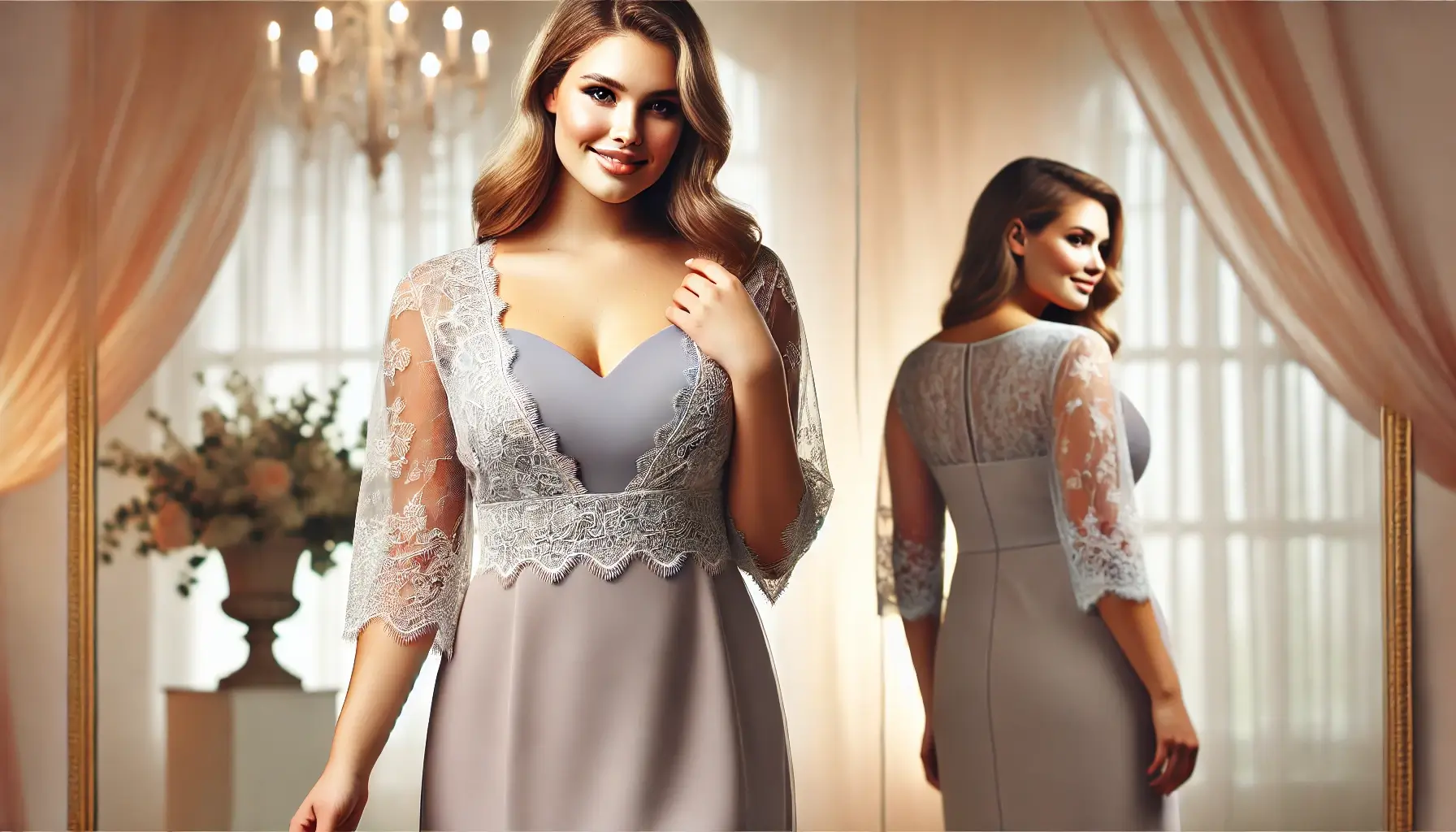 Plus size wedding guest dresses